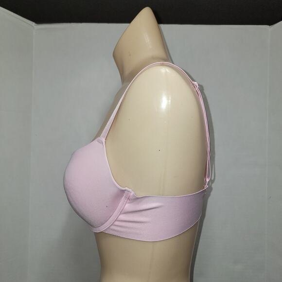 Prima Valentina Intimates Pink Padded Underwire Bra w/ Back Closure - Size 34B - Picture 2 of 6